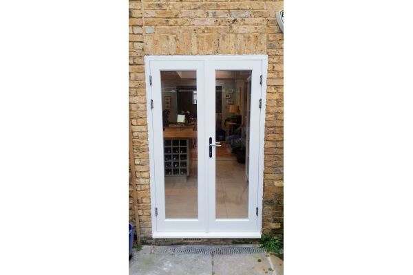 36 Tyneham Rd, London - Wooden French door